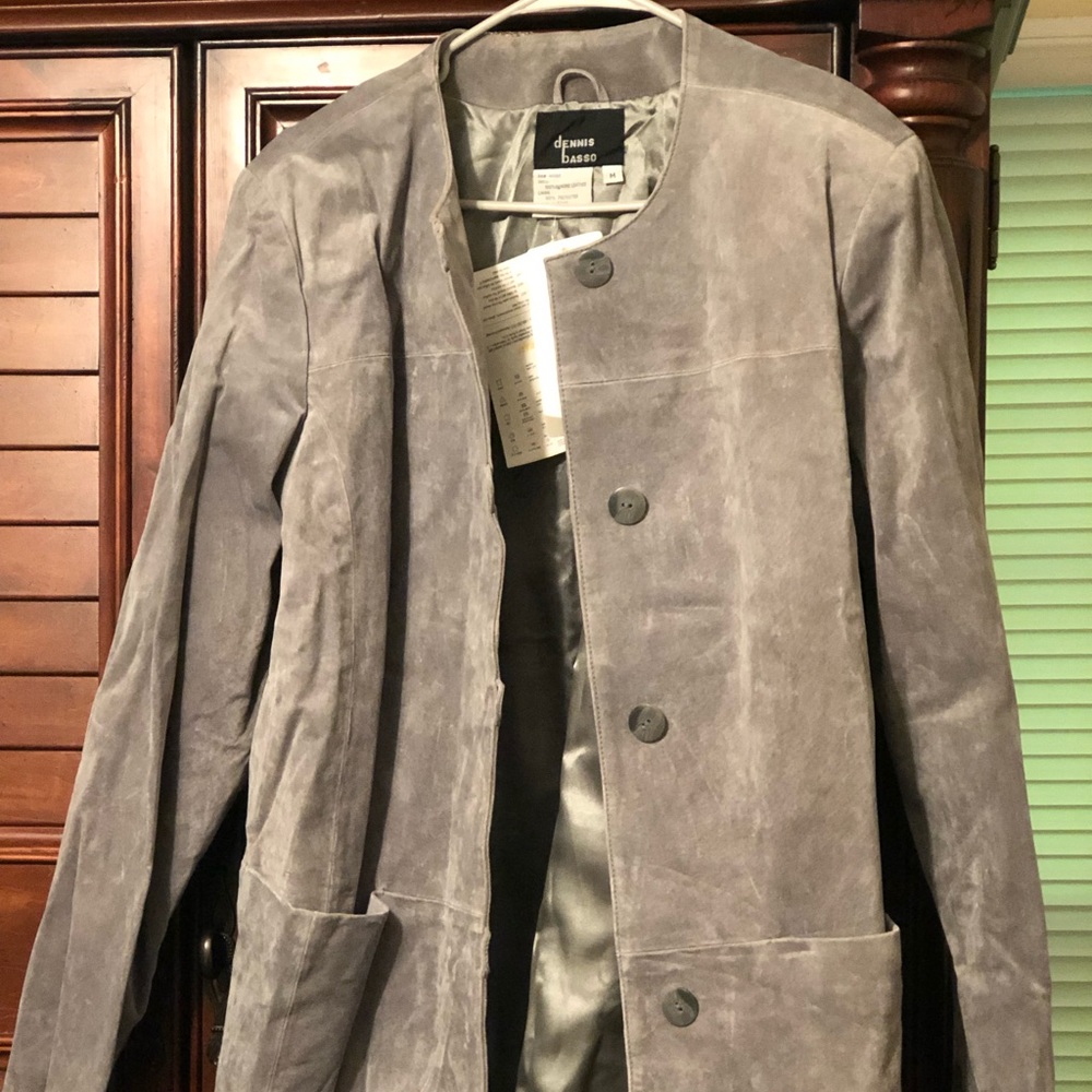 100% leather coat